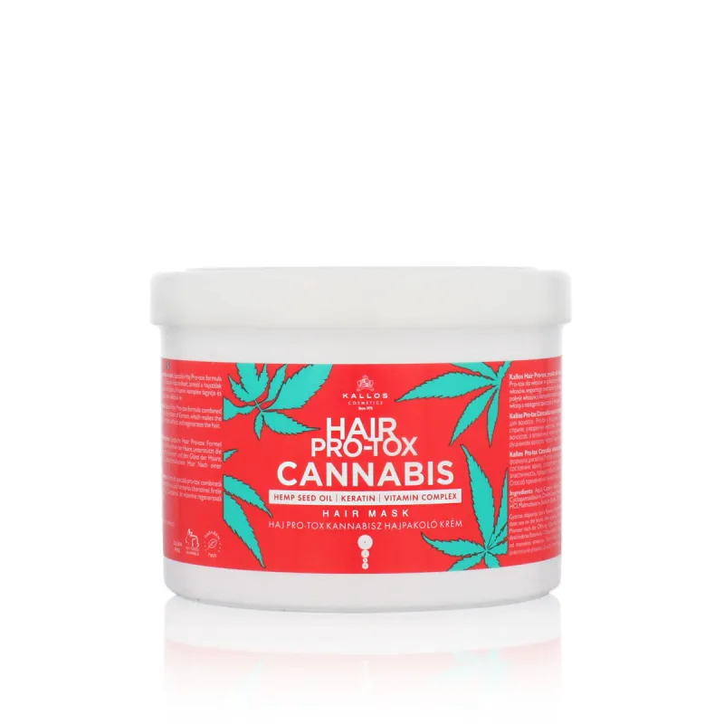 Taastav juuksemask Kallos Cosmetics Hair Pro-Tox Cannabis  500 ml
