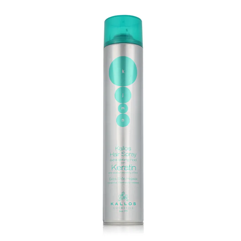 Īpaši Spēcīgas Fiksācijas Matu Laka Kallos Cosmetics Keratin 750 ml Keratīns