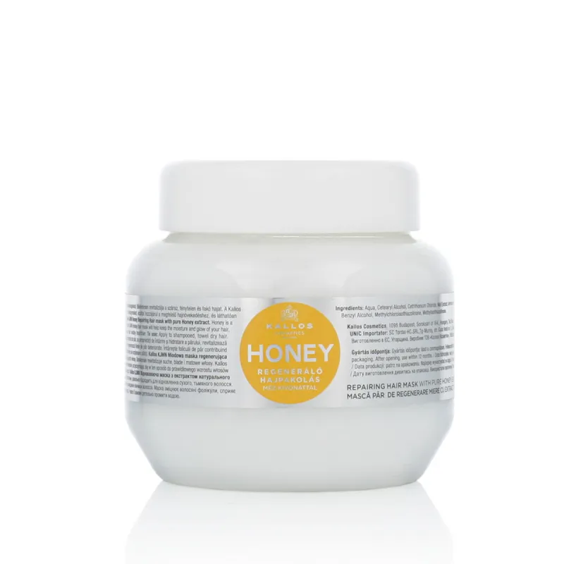Atkuriamoji plaukų kaukė Kallos Cosmetics Honey 275 ml