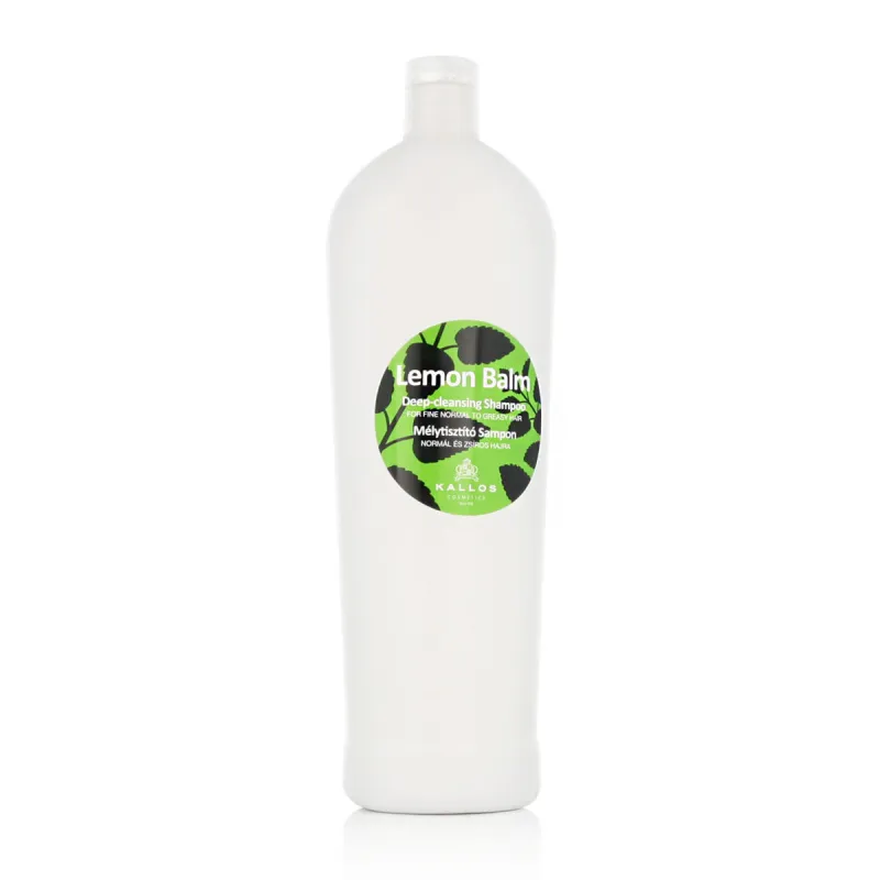 Шампунь для глубокой очистки Kallos Cosmetics Lemon Balm 1 L Лимонный
