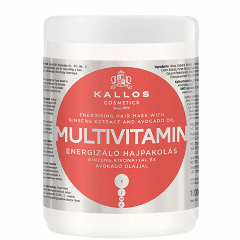 Barojoša Matu Maska Kallos Cosmetics Multivitamin 1 L