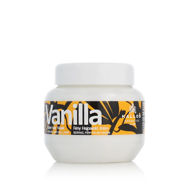 Ravitseva hiusnaamio Kallos Cosmetics Vanilla 275 ml