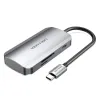 USB Centrmezgls Vention TNHHB Pelēks