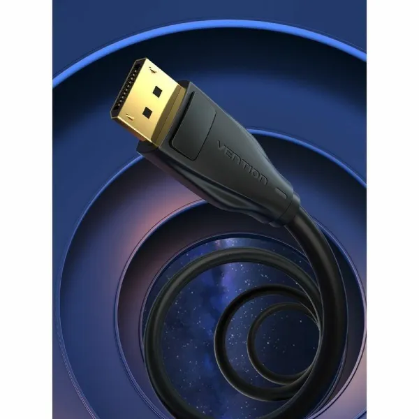 Кабель Displayport Vention HCDBI Чёрный 3 m