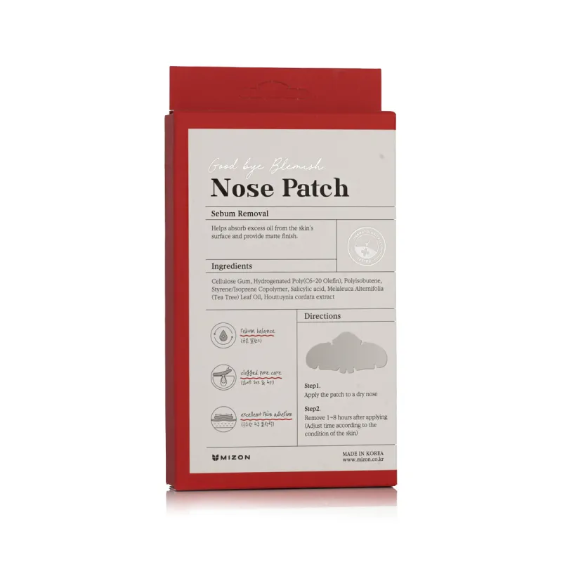 Porų valymo juostelės Mizon Good Bye Blemish 10 vnt.