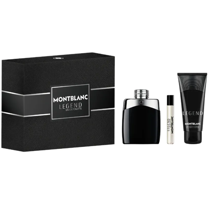 Vyriškų kvepalų rinkinys Montblanc Legend 3 Dalys
