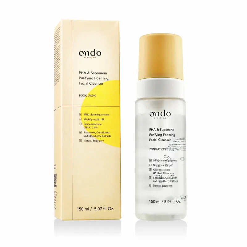 Attīrošas putas Ondo Beauty 36.5 PHA & SAPONARIA 150 ml
