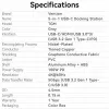 USB-C-jaotur Vention TGMHB Hall