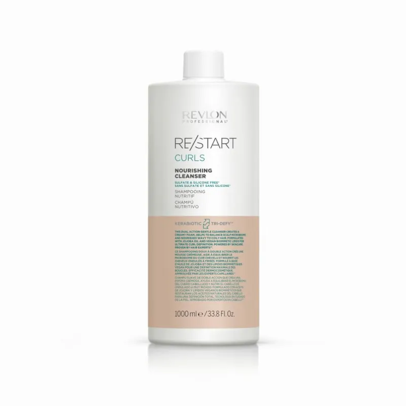 Šampoon lokkis juustele Revlon Re-start Curls 1 L puhastaja
