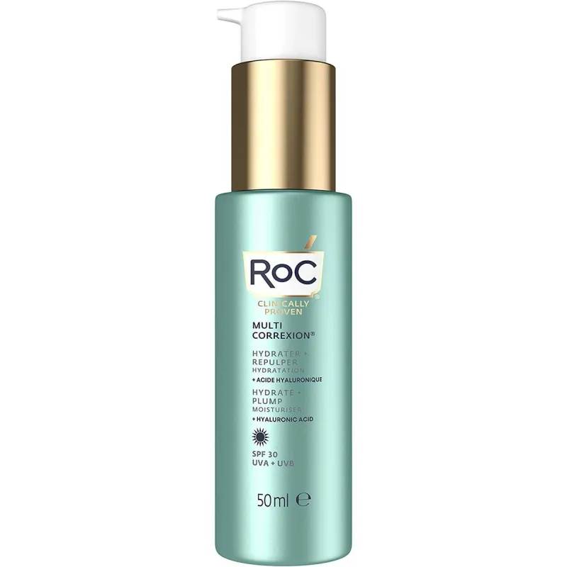 Mitrinošs Sejas Krēms Roc Hydrate Plump Spf 30 50 ml