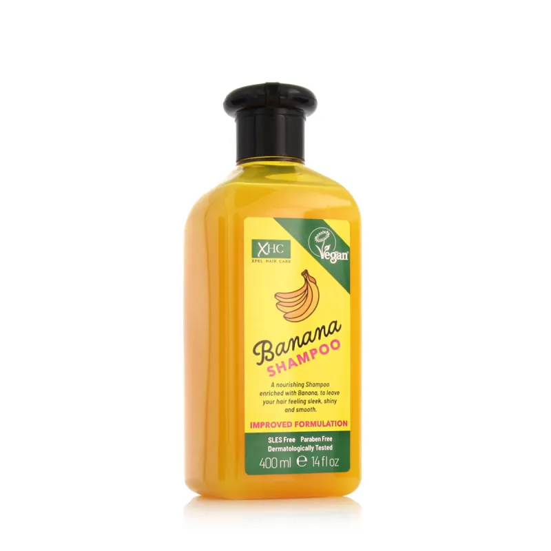 Maitinantis šampūnas Xpel Banana (400 ml)