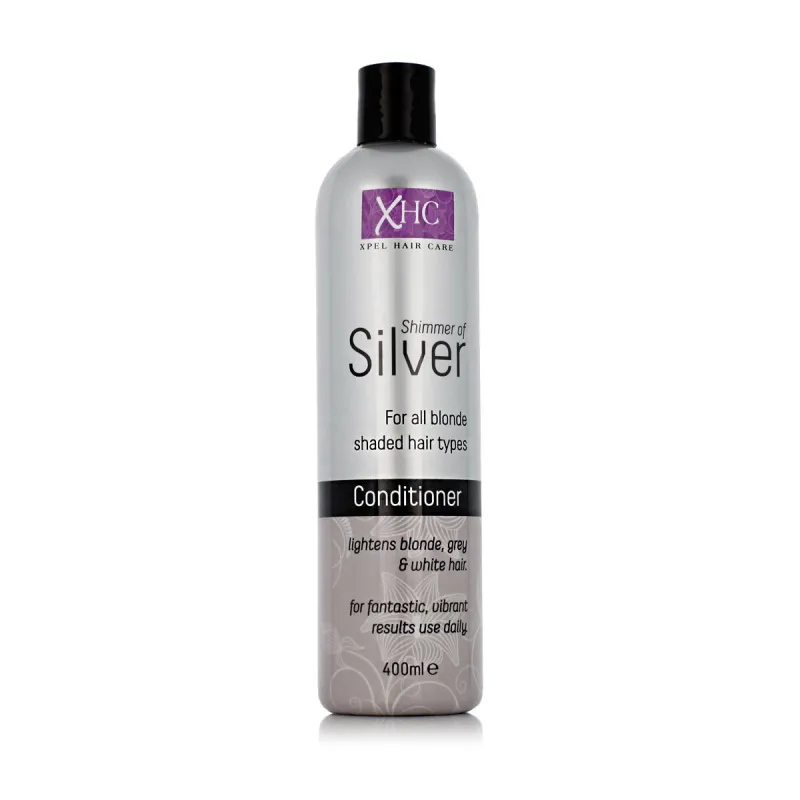 Kondicionierius šviesiems ir žilstantiems plaukams Xpel Shimmer of Silver 400 ml