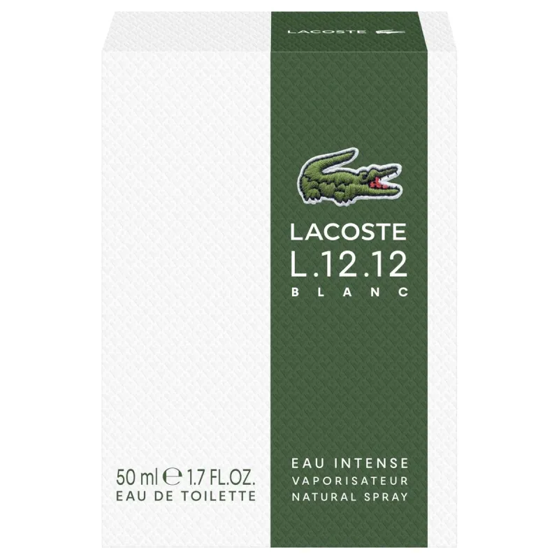 Miesten parfyymi Lacoste L.12.12 Blanc Eau Intense EDT 50 ml