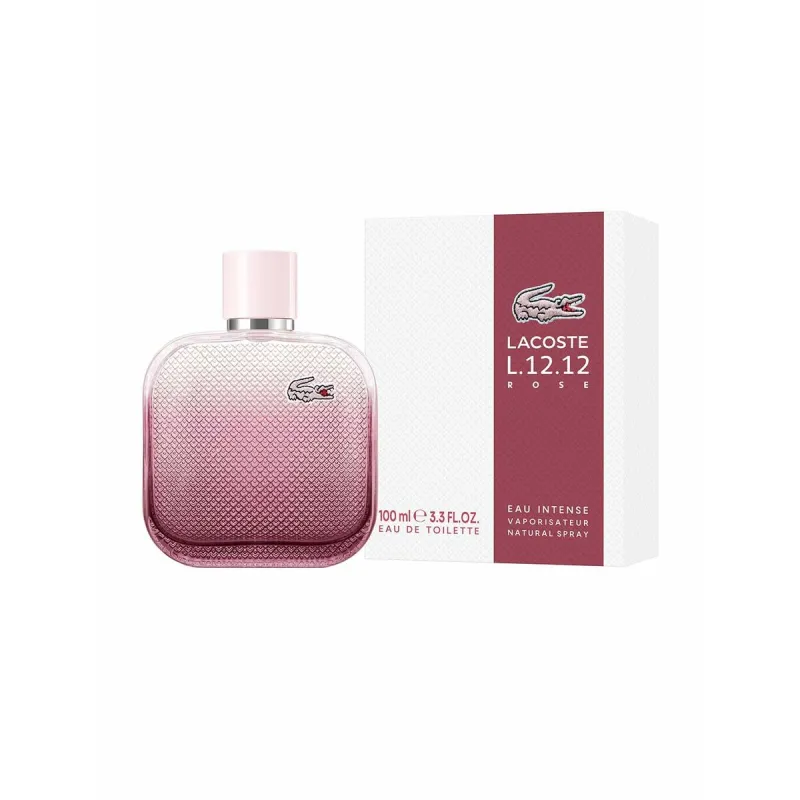 Moterų kvepalai Lacoste EDT L.12.12 Rose Eau Intense 100 ml