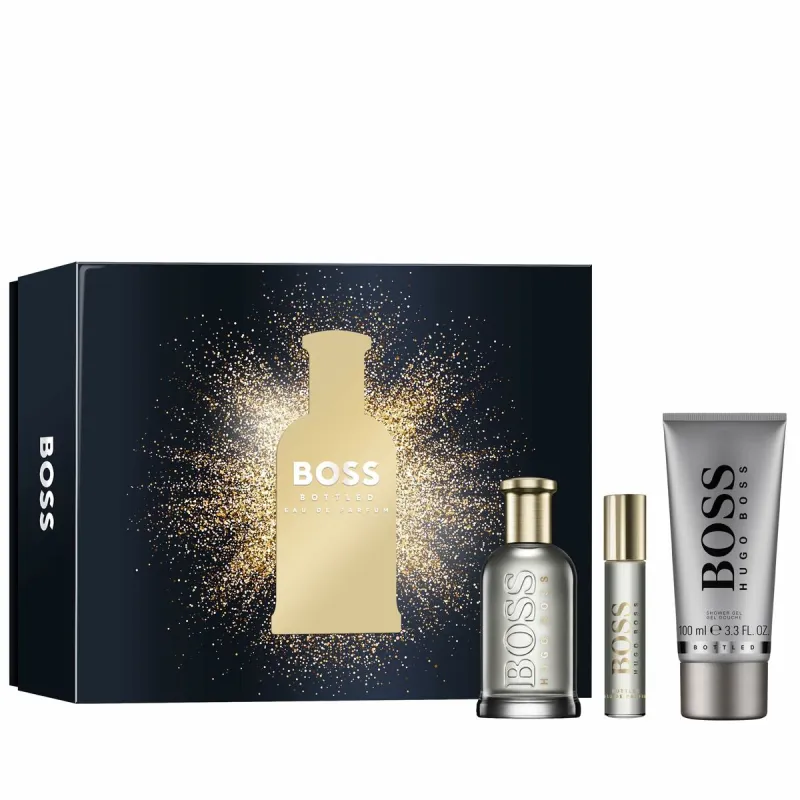 Vyriškų kvepalų rinkinys Hugo Boss EDP Boss Bottled 3 Dalys