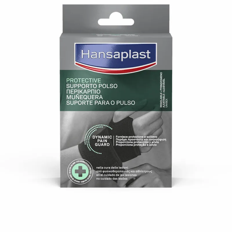 Riešo atrama Hansaplast Dynamic Pain Guard Juoda