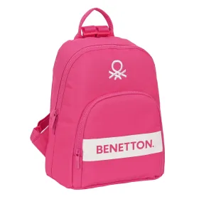 Vabaaja Seljakott Benetton Raspberry Fuksiaroosa 13 L
