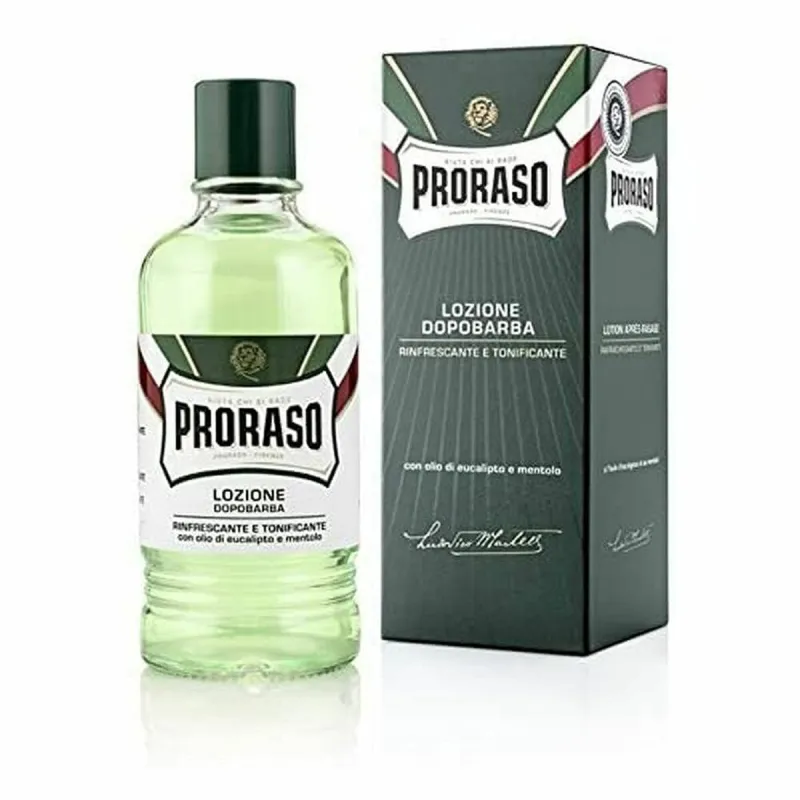 Losjonas po skutimosi Proraso MART.021 400 ml Alkoholis Eukaliptas Mentolas