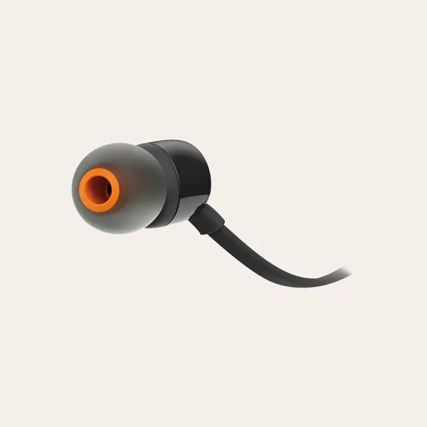 In ear headphones JBL T110 Melns