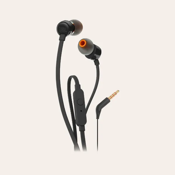 In ear headphones JBL T110 Black