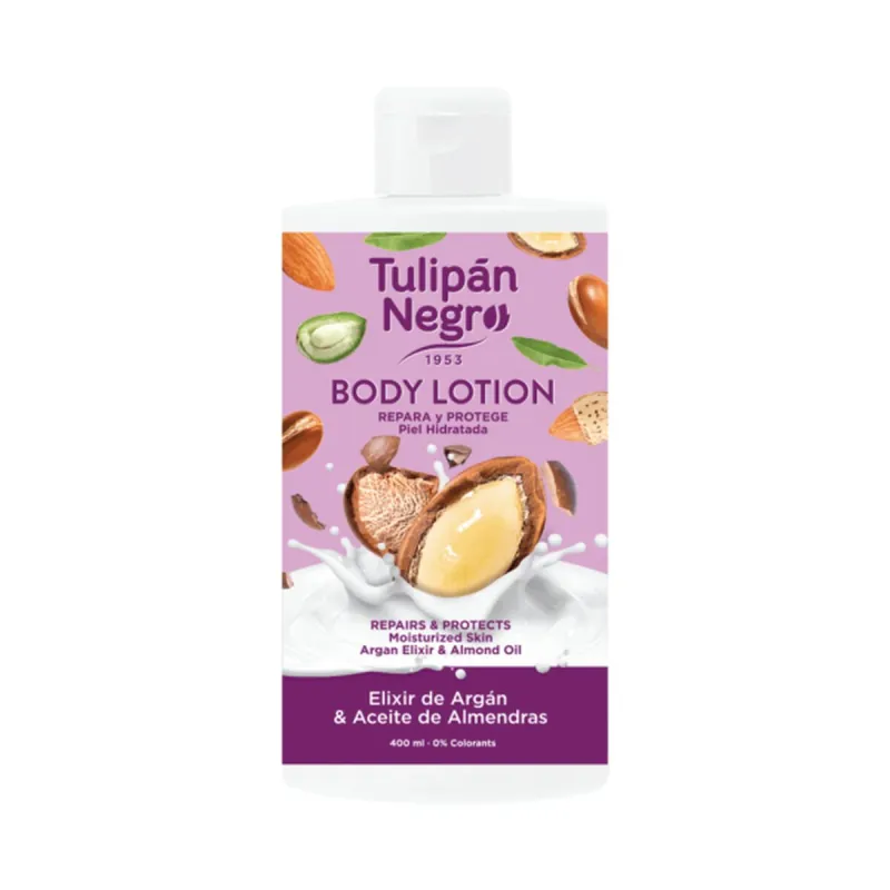 Ķermeņa losjons Tulipán Negro Argán Y Almendras