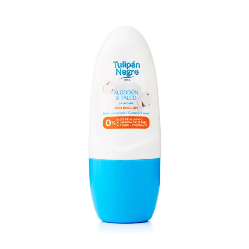 Rull-deodorant Tulipán Negro Algodon & Talco 50 ml