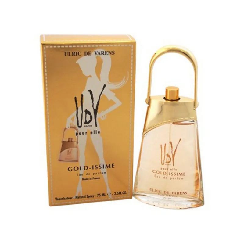 Moterų kvepalai Oferta Perfume Mujer Gold-Issime Ulric De Varens EDP (75 ml) (75 ml) a precio mayorista. Comprar perfumes de muj