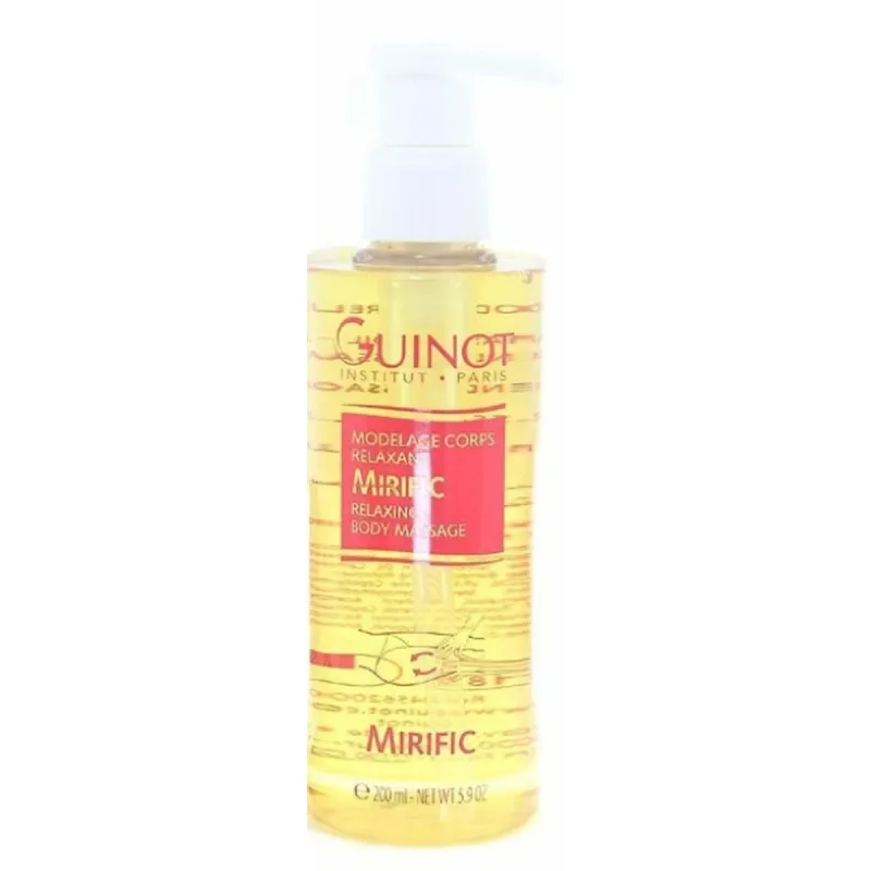 Rentouttava vartaloöljy Guinot Mirific 200 ml