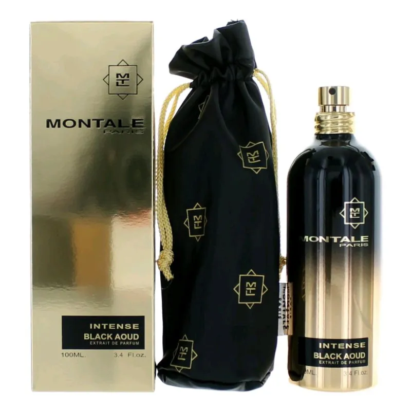 Unisex kvepalai Montale Intense Black Aoud EDP 100 ml