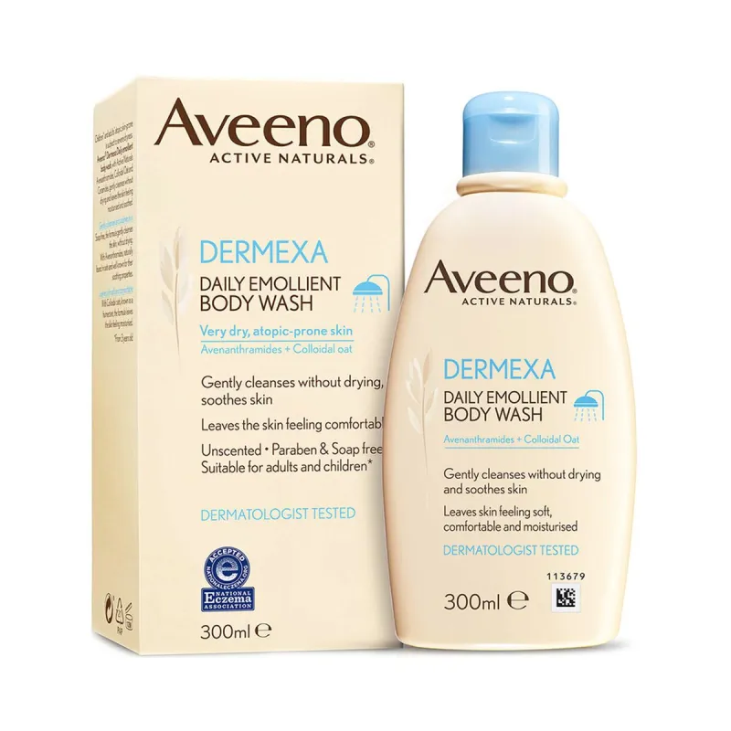 Suihkugeeli Aveeno Dermexa 300 ml
