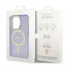 Guess Glitter Gold MagSafe - Case for iPhone 14 Pro Max (Purple)