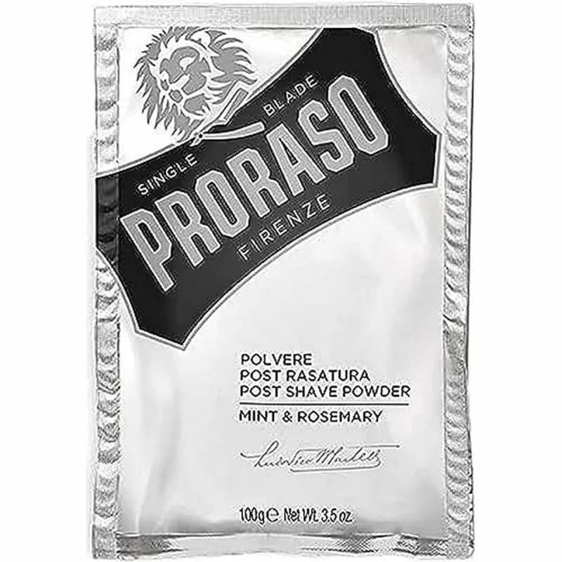 Perfumed talcum powder Proraso 100 ml Rosemary Mint