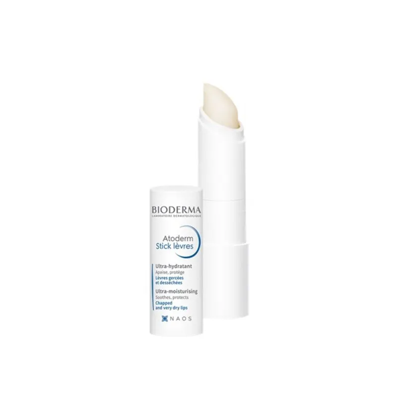 Kosteuttava huulibalsami Bioderma Atoderm 4 g