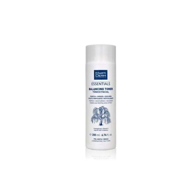 Facial Toner Martiderm ESSENTIALS 200 ml