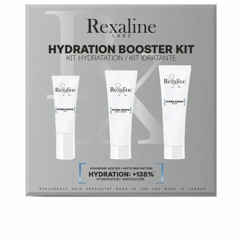 Kosmeetika komplekt Rexaline Hydra Shock Hydration 3 Tükid, osad