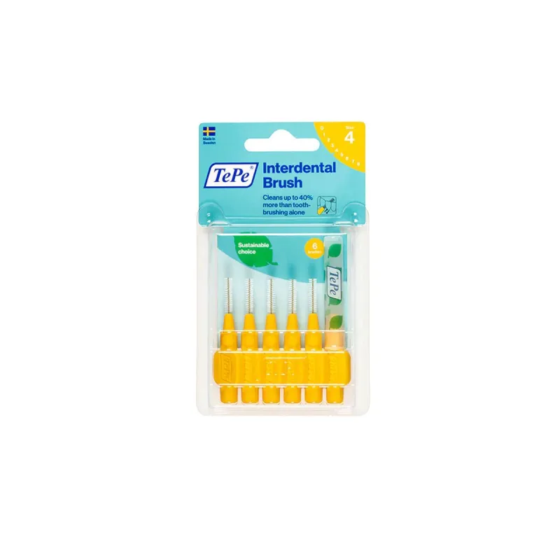межзубные ершики Tepe Жёлтый 0,7 mm 6 штук