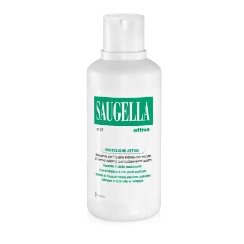 Soap for Intimate Hygiene Saugella Active 500 ml