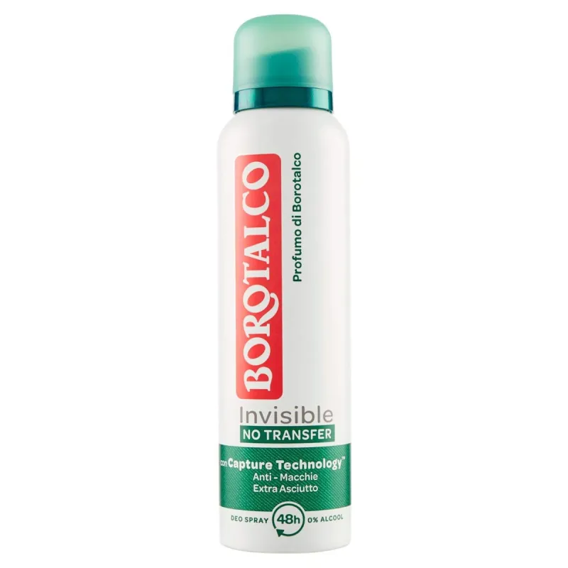 Izsmidzināms dezodorants Borotalco Invisible 150 ml