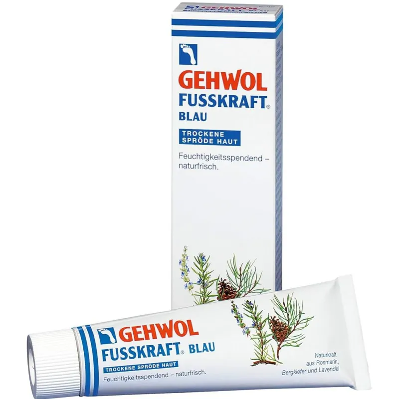 Moisturising Foot Cream Gehwol Fusskraft Blauw 125 ml
