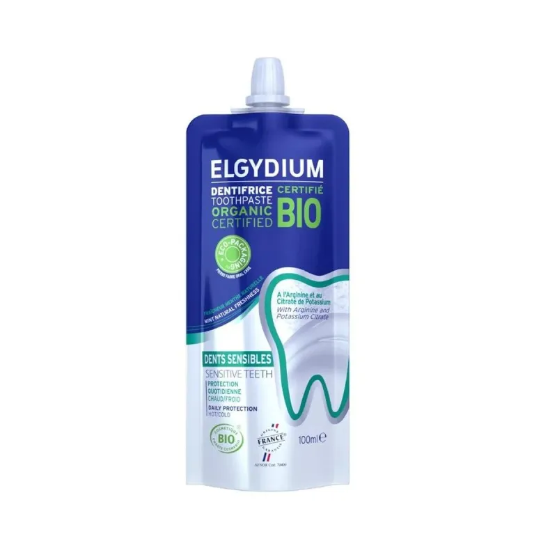 Toothpaste Sensitive Gums Elgydium Bio 100 ml Sensitive Teeth