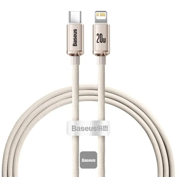 Кабель USB—Lightning Baseus CAJY001304 Розовый 1,2 m