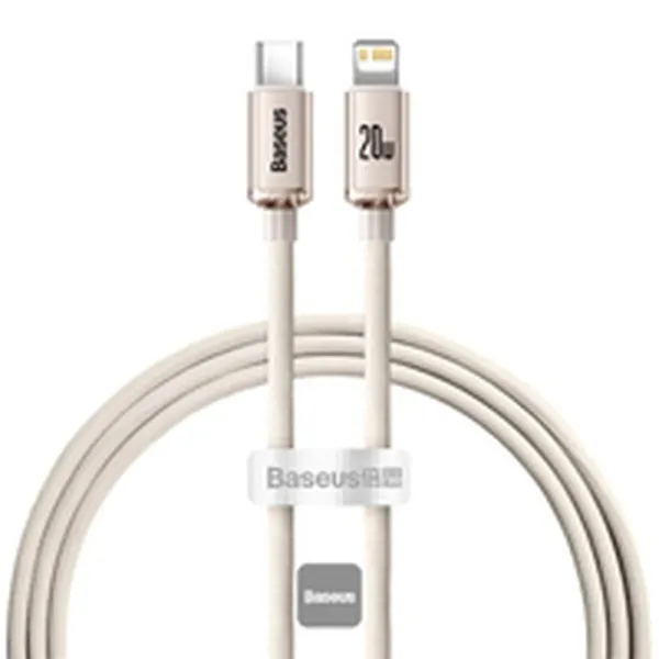 Кабель USB—Lightning Baseus CAJY001304 Розовый 1,2 m
