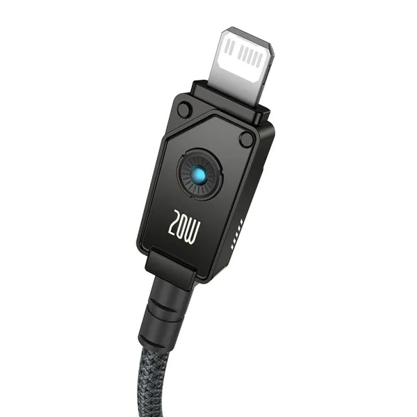 USB-C uz Lightning Kabelis Baseus P10355803111-00 Melns 1 m