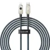 USB-C uz Lightning Kabelis Baseus P10355803221-01 Balts Melns 2 m