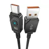 USB A uz USB-C Kabelis Baseus P10355801111-00 Melns 1 m