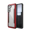 X-Doria Raptic Shield - Aluminum case for Samsung Galaxy S21 (Antimicrobial protection) (Red)