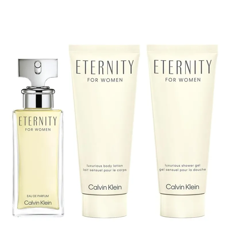 Женский парфюмерный набор Calvin Klein Eternity for Women 3 Предметы