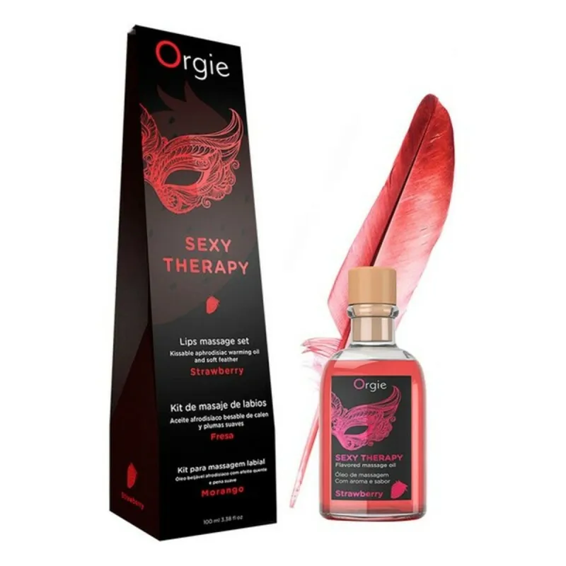 Lielais baudas komplekts Sexy Theraphy Strawberry Orgie