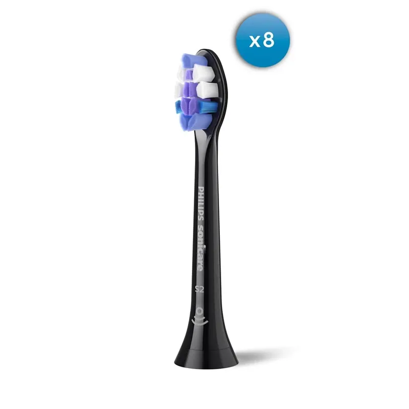 Pakeičiama galvutė Philips HX6058/88 Juoda 8 vnt.