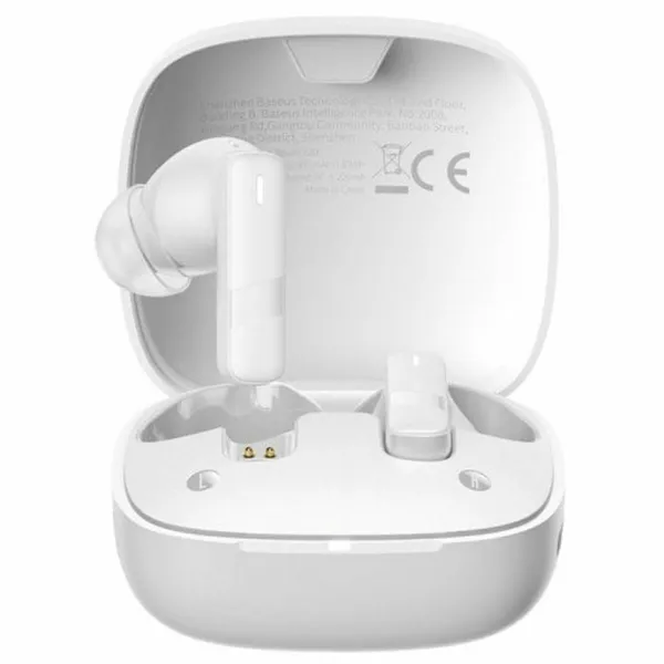 Headphones with Microphone Baseus A00069700223-00 White